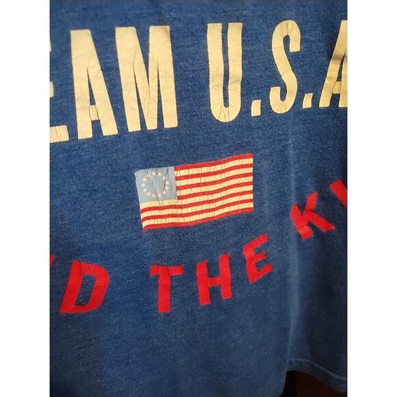 FIGHTER & THE KID T SHIRT Podcast Team USA Tank Top Mens Small MMA 4th Of July - Picture 6 of 6